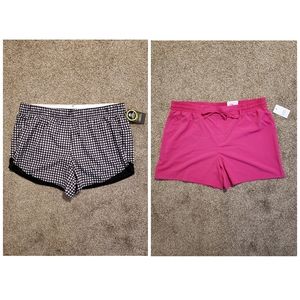 New!! NWT women's Croft & Barrow and Athletic Works 2 pairs of shorts size XXL